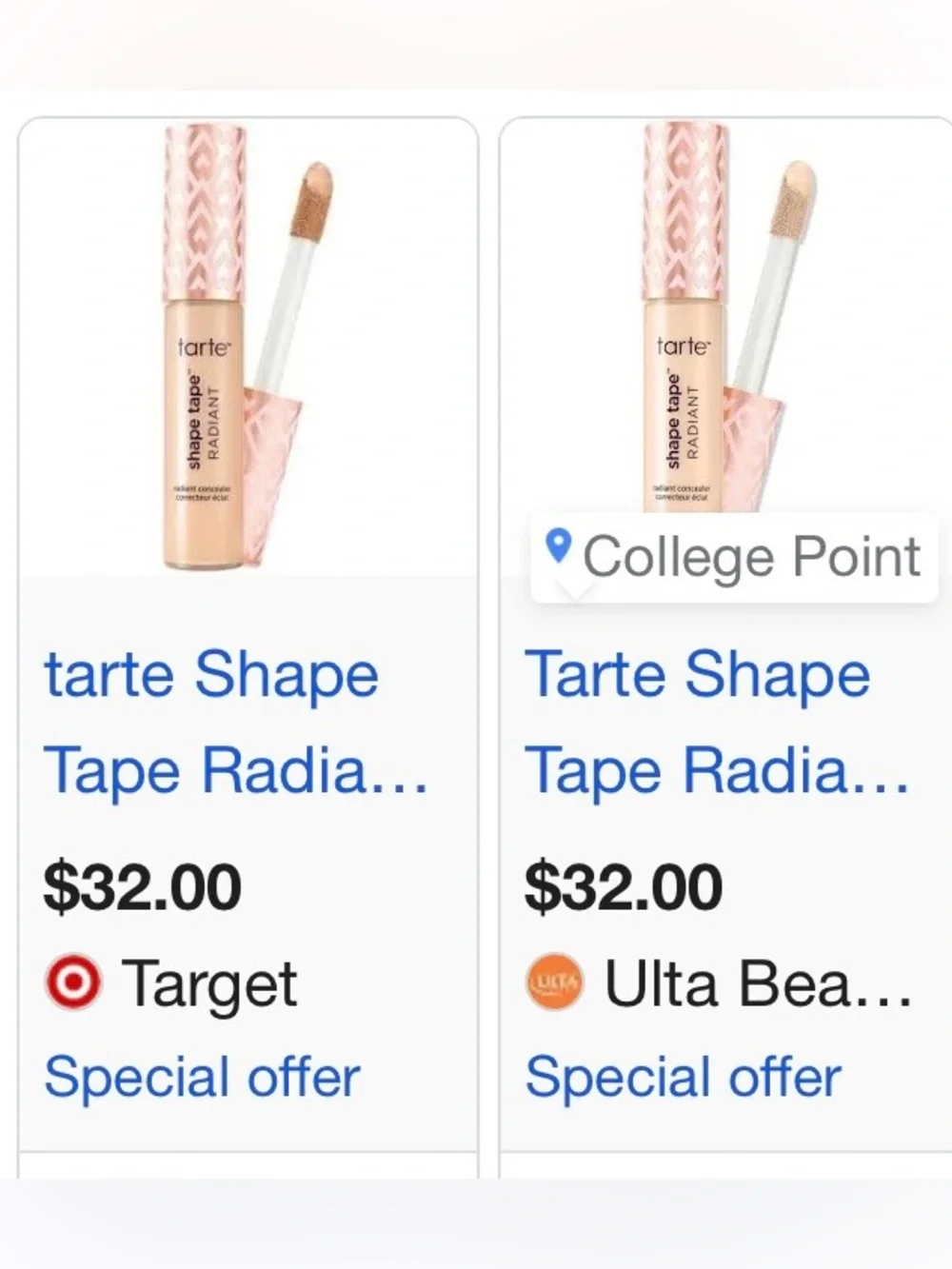 tarte full coverage